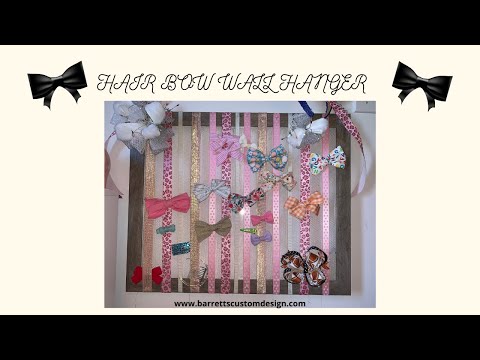Spinning Bow Carousel  Organizing hair accessories, Diy bow, Bow display