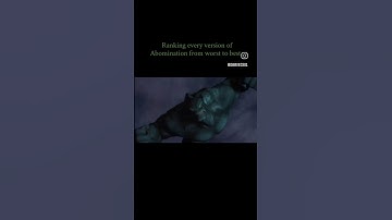 Ranking every version of Abomination from worst to best. #marvel #marvelvillain #abomination #hulk