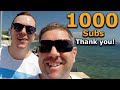 1000 Subs - WOW THANK YOU!!!! 😍😊😜