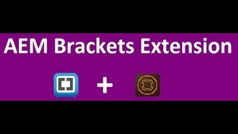 9. Install and Configure brackets with AEM / CQ5