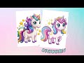 Haw to draw unicorn easy drawing for beginners