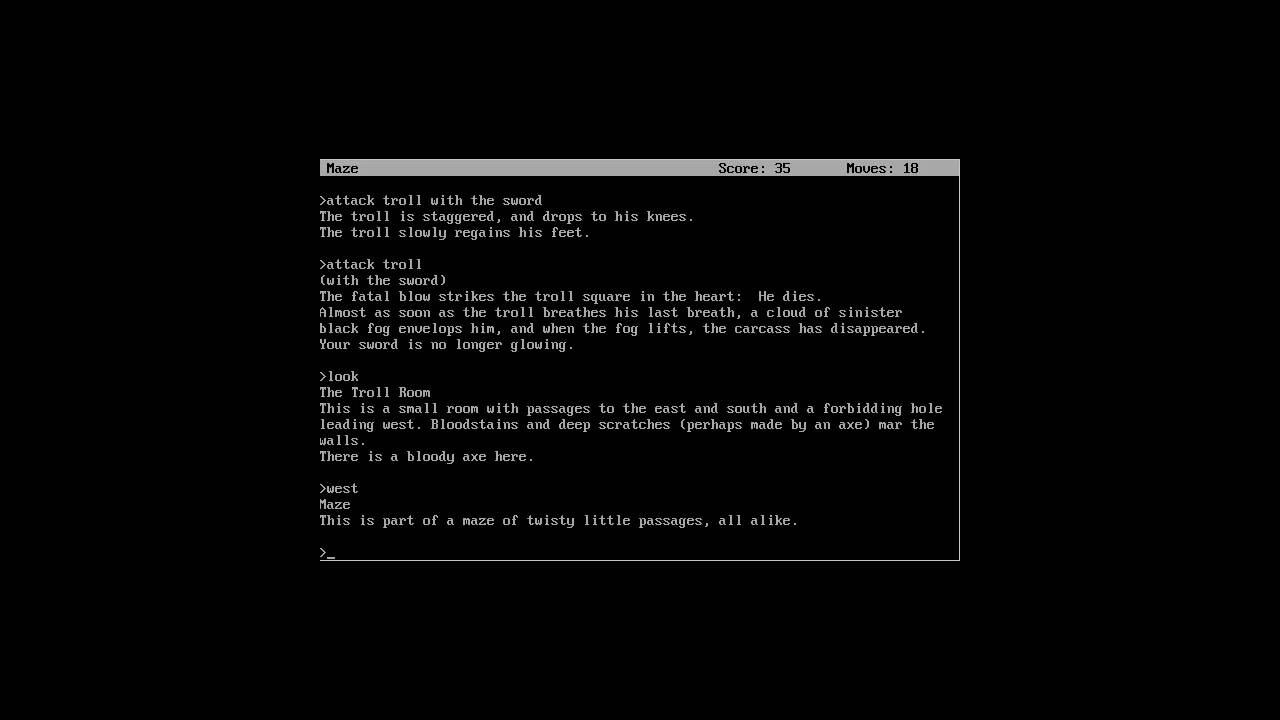 Zork Let's Play Ep. 1 and Only YouTube