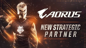 G2 Esports x AORUS: New Strategic Partner