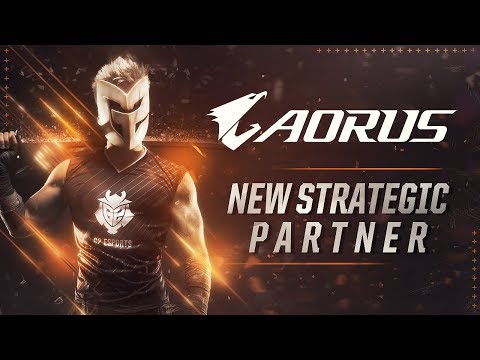 G2 Esports x AORUS: New Strategic Partner