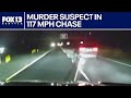 Dashcam video shows 117 mph chase of suspect in Lacey double murder | FOX 13 Seattle