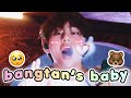 taehyung being bangtan's baby for 9 minutes