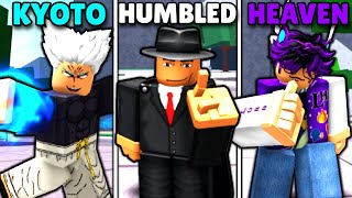 Using Every Famous Combo In Roblox The Strongest Battlegrounds