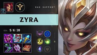 Zyra Support vs Bard - EUW Master Patch 26.15
