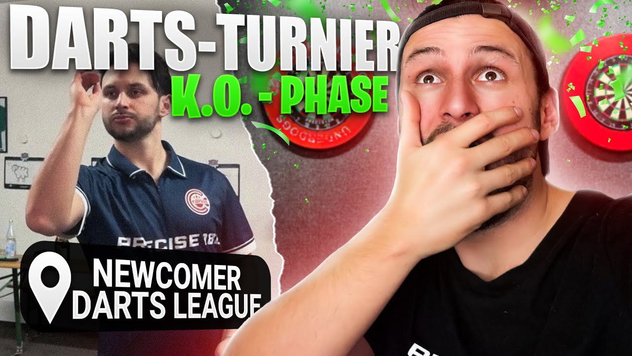 DECIDER IM ACHTELFINALE! 😱🎯 K.O. PHASE IM DARTVLOG! 🤯