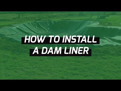 Dam Liner Installation