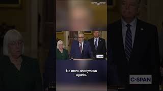 Chuck Schumer lays out ICE demands to avoid government shutdown