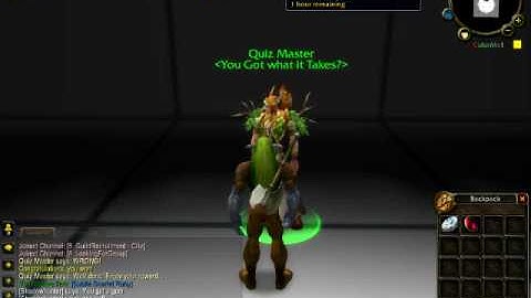Scicon WoW Quiz NPC