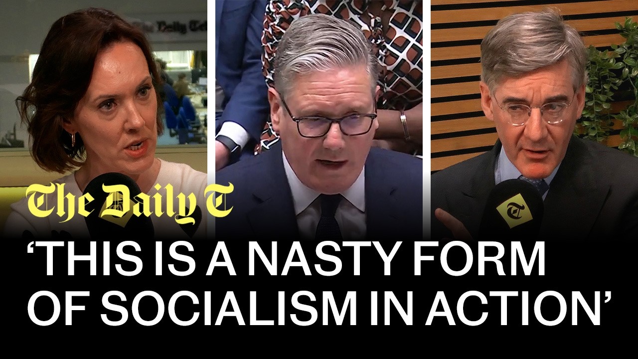 ‘A boring, dull, whiny wet sock!’: Starmer blasted at PMQs over defence spending | The Daily T