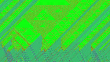 Cellular Automaton Timelapse