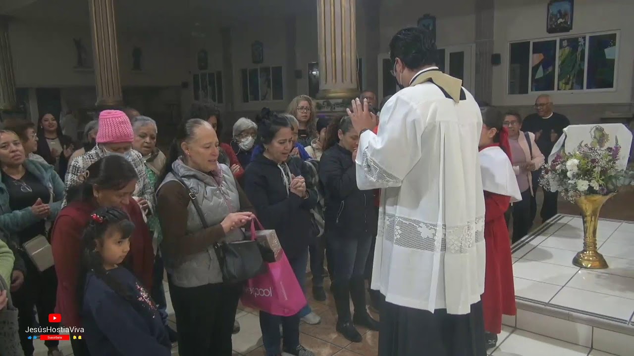 HORA SANTA EN VIVO VIERNES 16 DE ENERO DEL 2026 PARROQUIA SAGRADA FAMILIA.