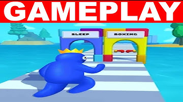 Blue Monster Run Gameplay Walkthrough Android IOS PC