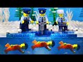 Lego Police Prison Break Ep. 28: Ice Jail - Lego Stop Motion Animation - Brick Rising