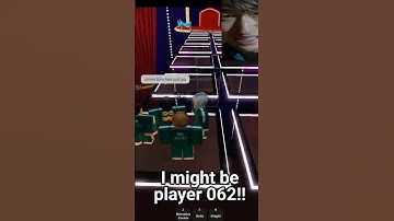 I MIGHT BE PLAYER 062 (ROBLOX INK GAME from squid game) #squidgame #roblox