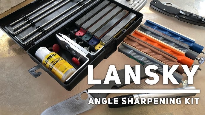 Lansky Deluxe Diamond Knife Sharpening System - KnifeCenter - LKDMD