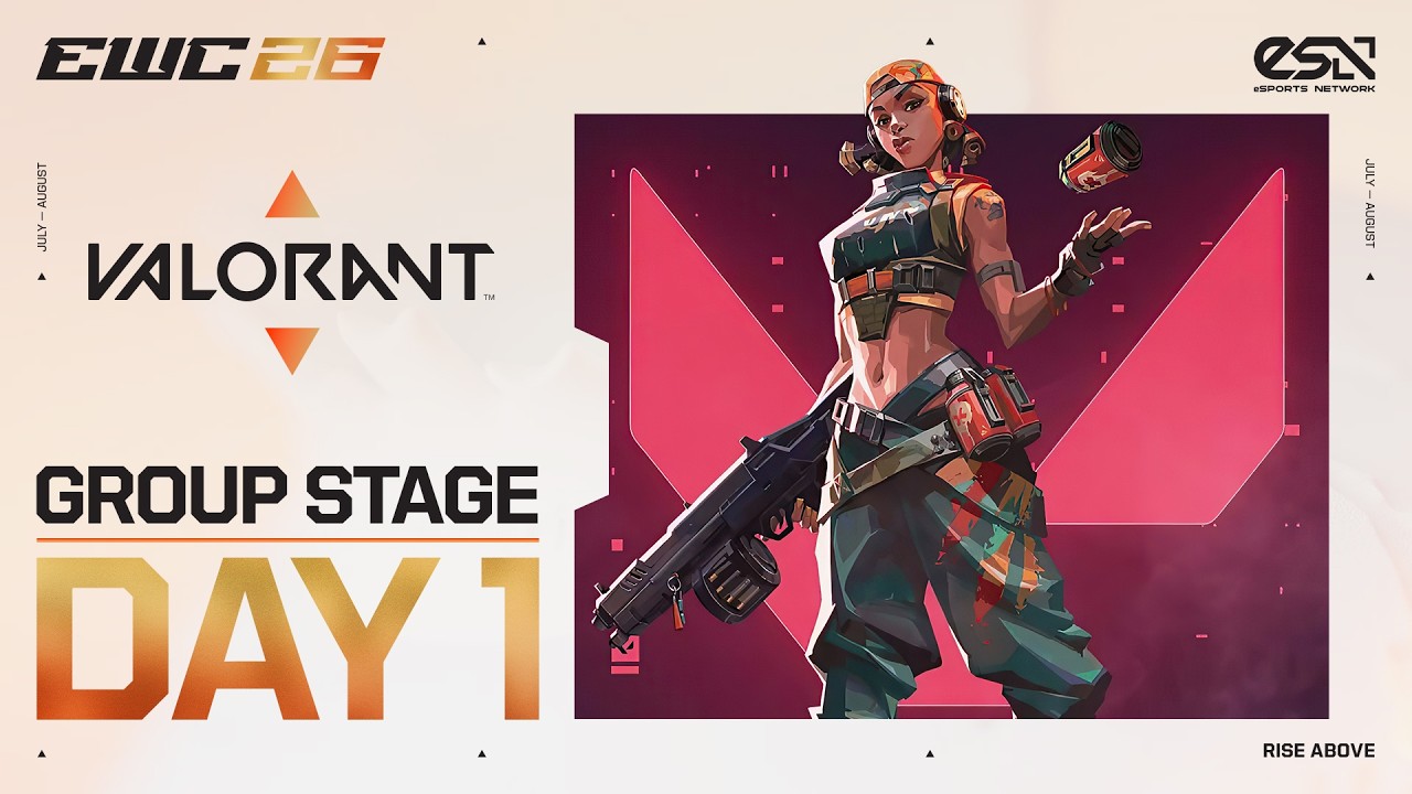 MN | VALORANT at EWC 26 - Day 1 - Group Stage | Edward Gaming vs. BBL Esports