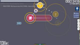 osu! | osu!standard | KAKU P-MODEL - Halycon [Hard] {Auto} (b20170103.2)