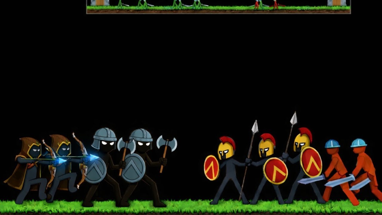 Duo Tournament : Red vs Green - Stickman & Ragdoll Fight