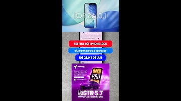 Cách Fix Full Lỗi iPhone Lock iOS 26 bằng Load IPCC và Respring – Chi Tiết, Dễ Làm ProNew57GTR