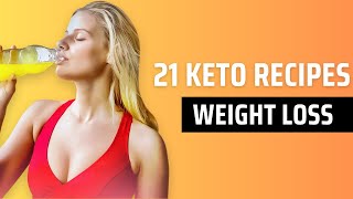 Diet and Weight Loss with Keto Recipes and Meal Plan