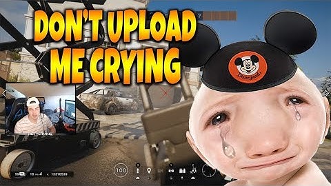 TrashTalker Starts *CRYING* During 1v1! - Rainbow Six Siege