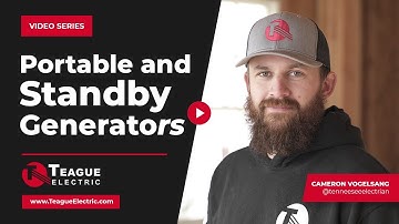 What is The Cost Difference Between Portable and Standby Generator? | Teague Electric