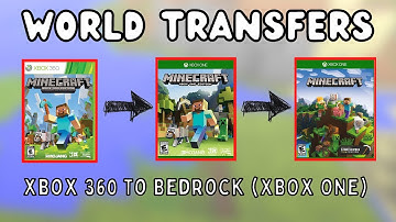 MINECRAFT XBOX 360 - Transferring world saves to Bedrock with XBOX ONE ***still works 2025***