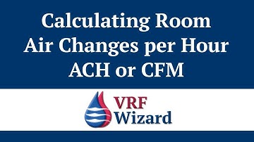 How to Calculate Air Changes per Hour