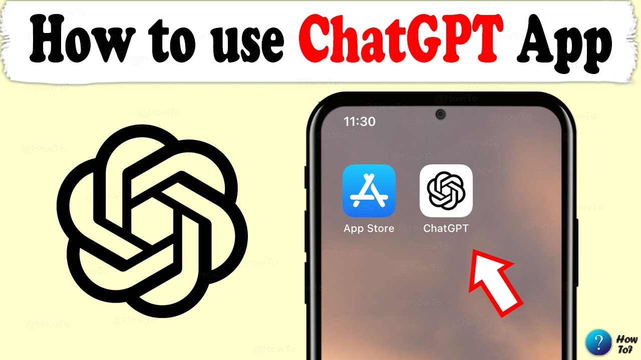 How to use ChatGPT on mobile for free - Official ChatGPT App - YouTube