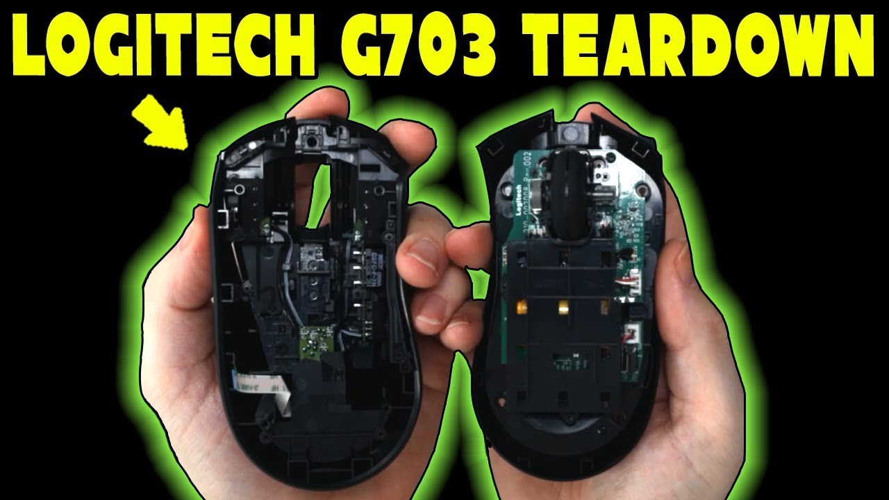 Great Build Quality - Logitech G703 Teardown 