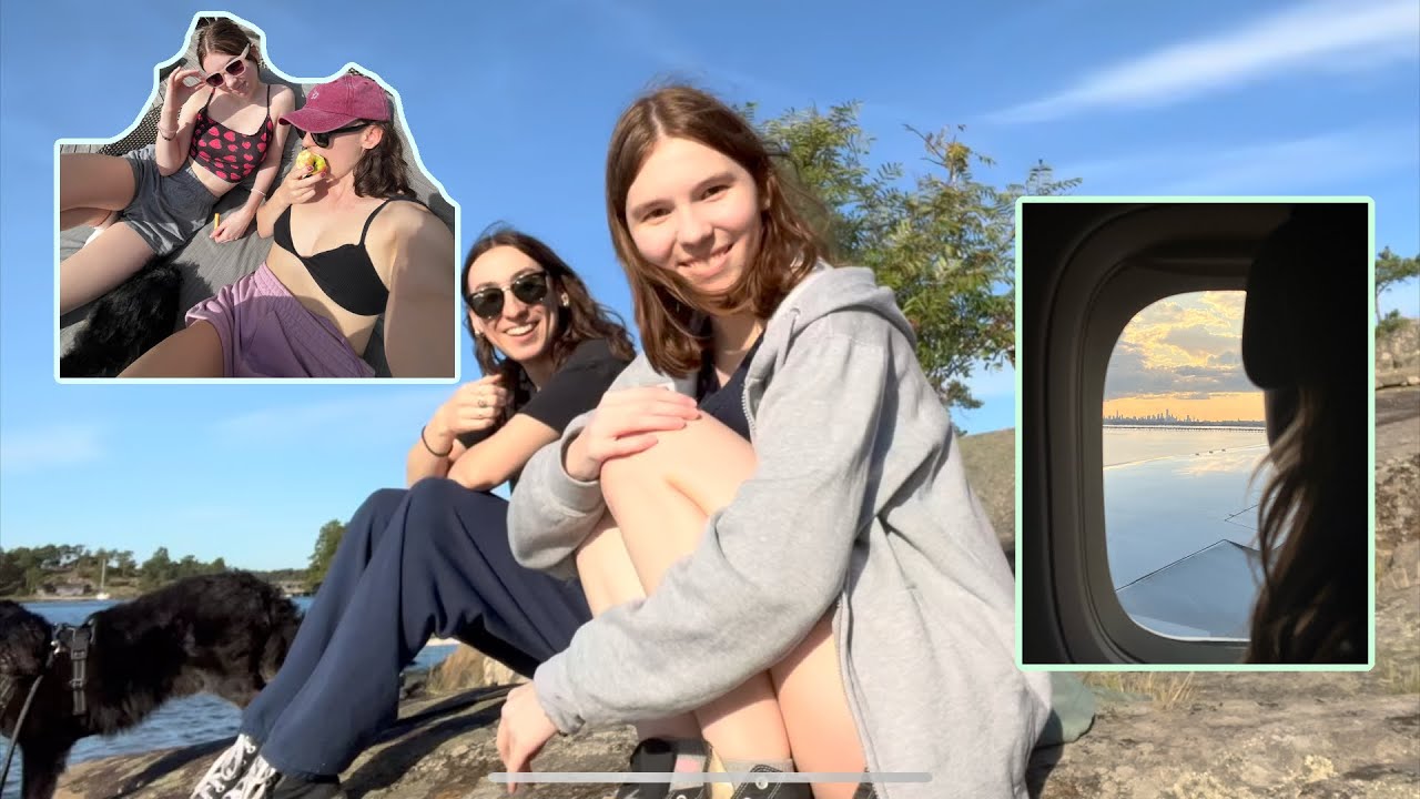 flying out of the country (to sweden) for the first time !!!