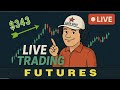 $343 profit Trading Micro Futures.