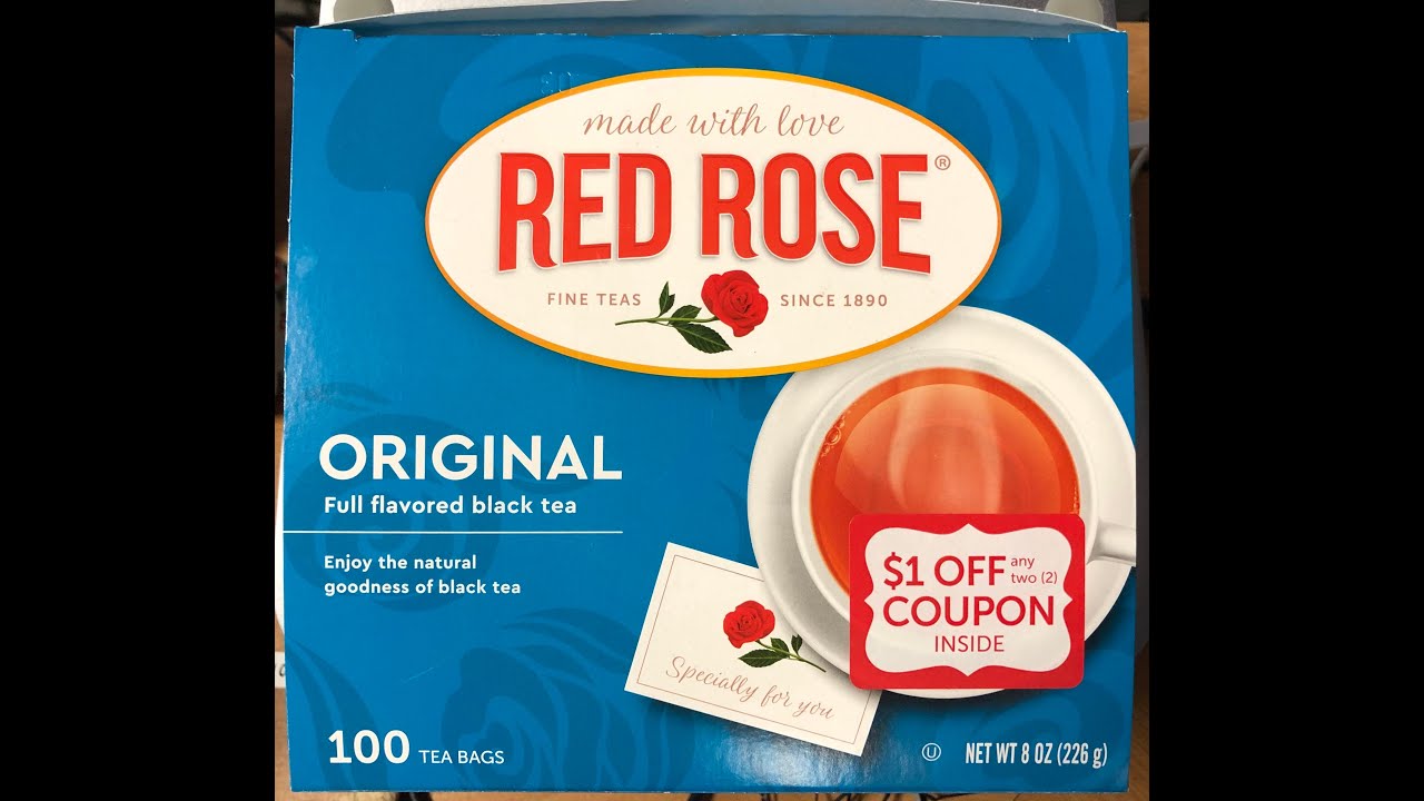 Red Rose Tea;Tea with Linda YouTube