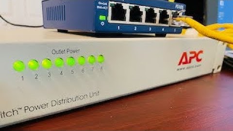 Remote Power Switch - APC AP 9211 tour and operation