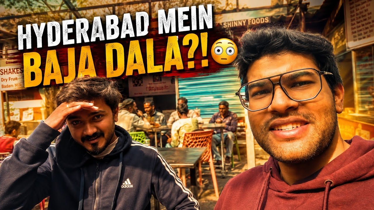 Hyderabad Mein Baja Dala | Hyderabad VLOG Part 1 | VLOG 49