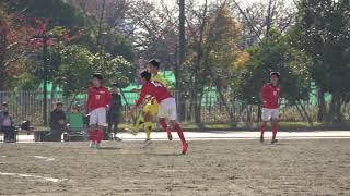 日体大荏原　20171125　新人戦　vs都立雪谷　Goal2