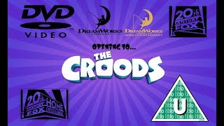 Opening to The Croods 2013 UK DVD