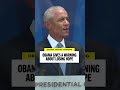 President Obama issues powerful warning about losing hope