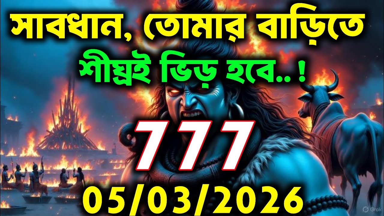 🧿✅ 5 মার্চ 2026 মহাদেব বার্তা || Today Mahadev Sandesh || New Update For Mahadev 