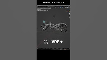 rig sci-fi custom bike in blender 4.x #rigging #motorcycle #motocross #blenderaddons