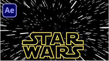 How to make star wars effect | Adobe After Effects Tutorial