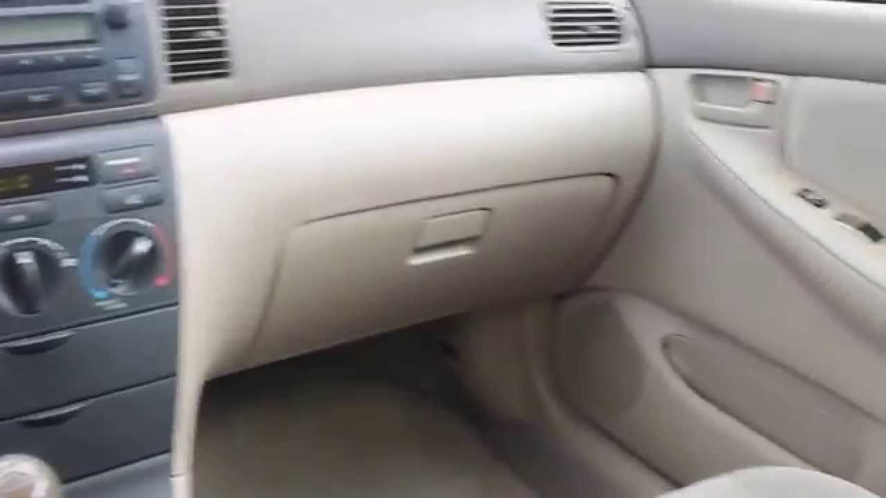 2008 Toyota Corolla Red Stock B3028a Interior Youtube