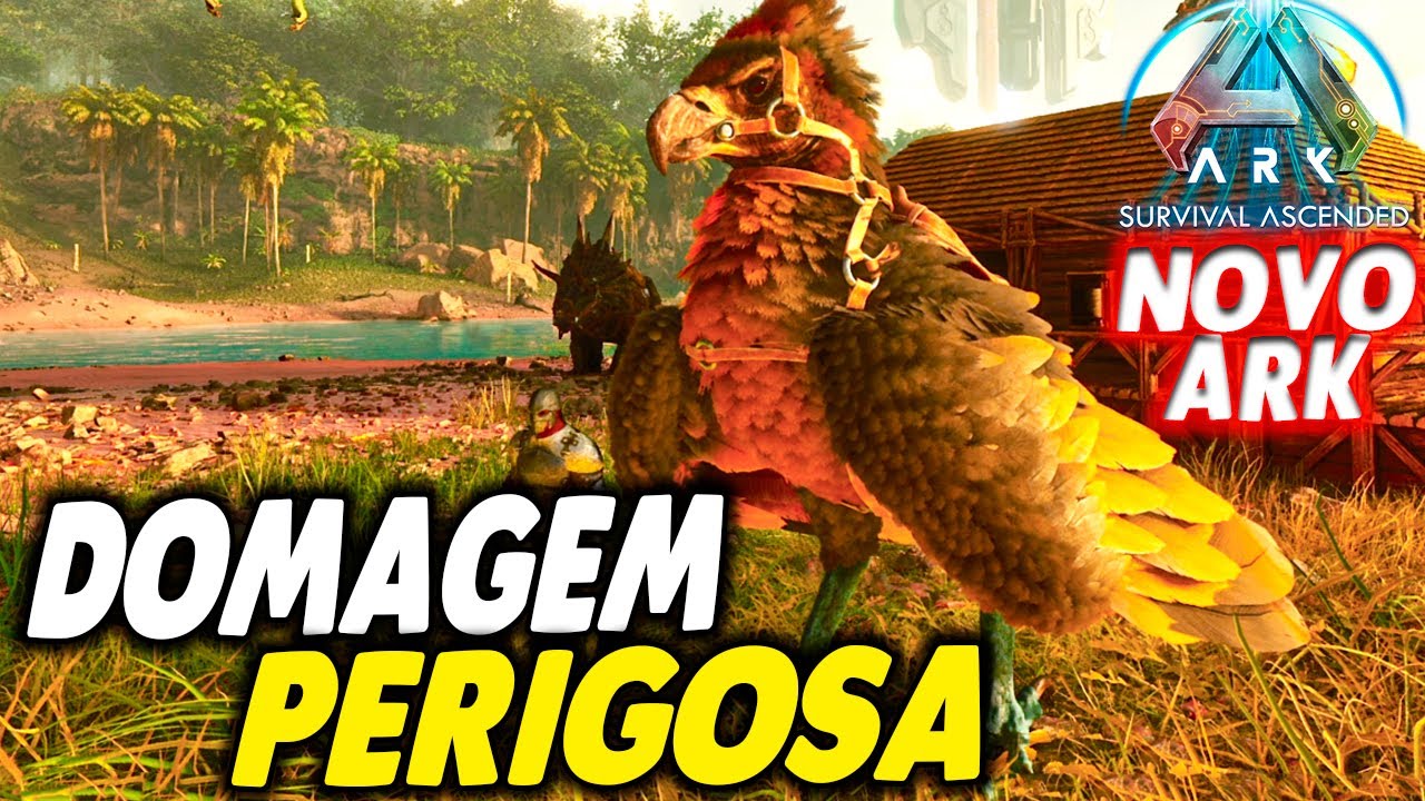 DOMAGEM PERIGOSA DA ARGENTAVIS NOVO ARK - ARK SURVIVAL ASCENDED ASA #11 ...