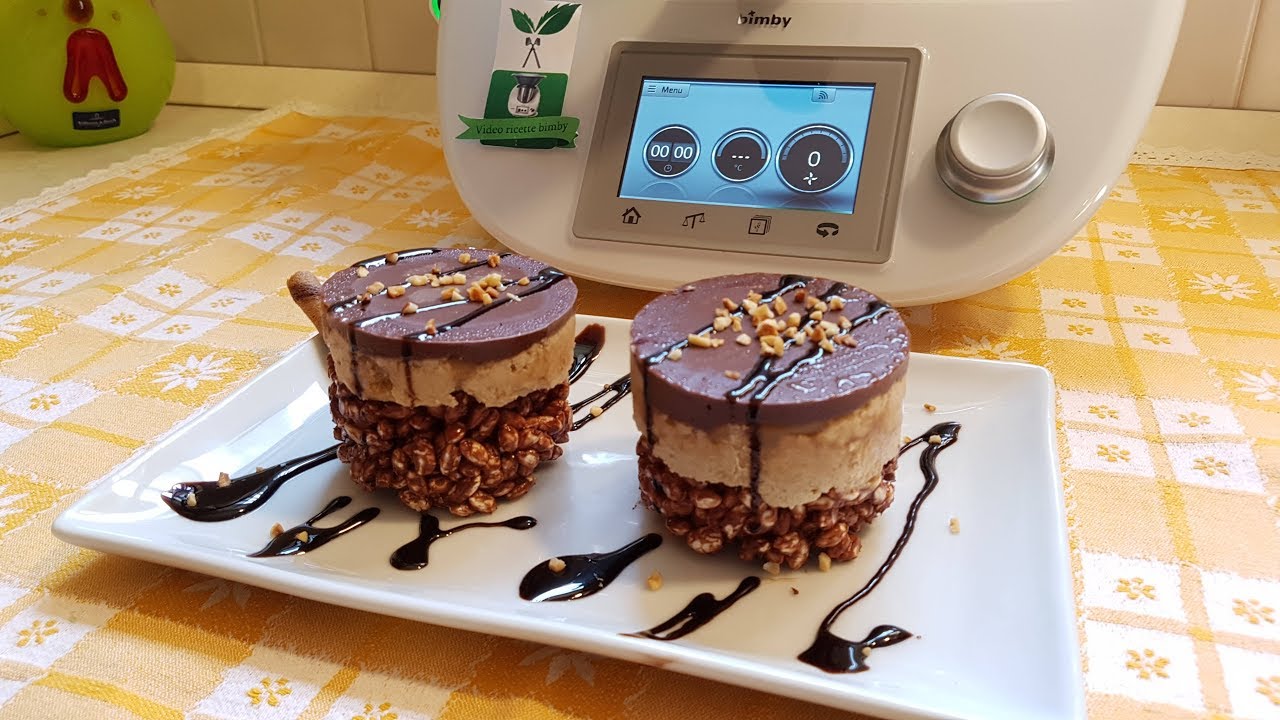 Semifreddo Alla Nutella E Riso Soffiato Bimby Per Tm5 E Tm31 Youtube