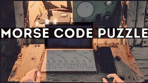 Martha is Dead Morse Code Telegraph Solution 1 (w/...