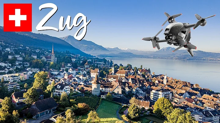 Aerial views of Zug, Switzerland - DJI FPV